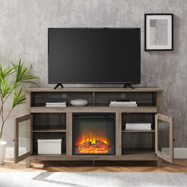 Details about   Electric Fireplace TV Console for TVs up to 64" Multiple Colors 