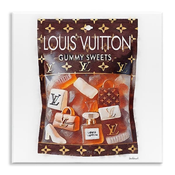 Stupell Industries Glam Gummy Sweets by Amanda Greenwood Unframed Abstract Graphic Art Print 12 in. x 12 in.