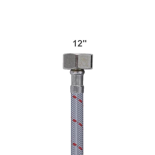 ARCORA 1/2 in. FIP x 12 in. Faucet Supply Lines