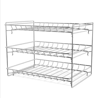 Honey-Can-Do 2-Drawer White Steel Pantry Organizer KCH-09604 - The Home  Depot
