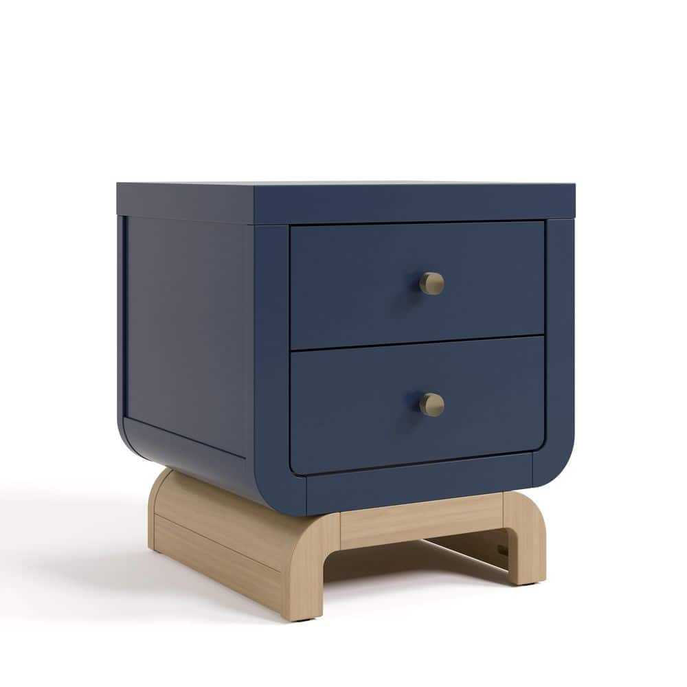 NIGHT BLUE STELLA ナイトブルー ステラ ガレージキット Storkcraft Santorini Midnight Blue with Driftwood 2 Drawer