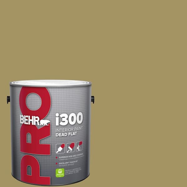 BEHR PRO 1 gal. #M330-6 Keemun Dead Flat Interior Paint