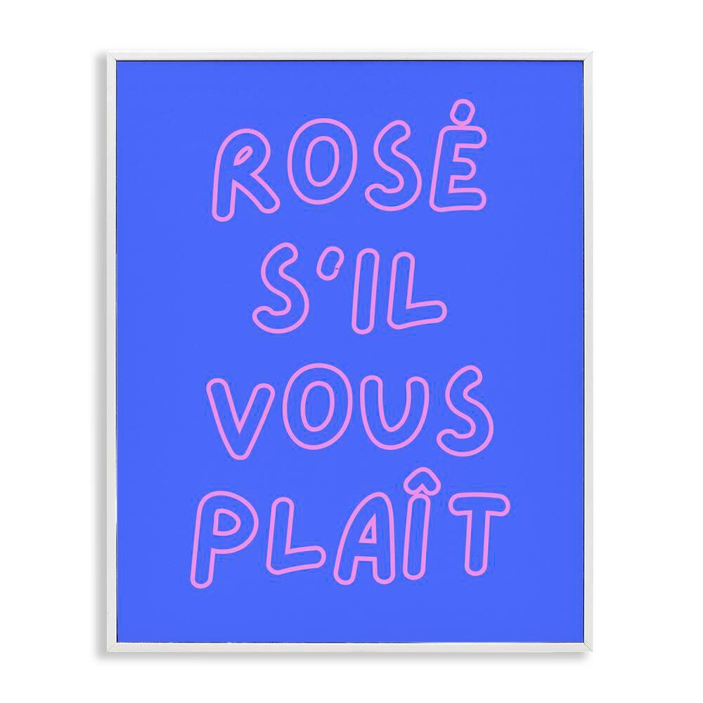 Rose Please Phrase by House of Lulu White Framed Food Giclee Art Print 20 in. x 16 in. price history on PriceWatchPro