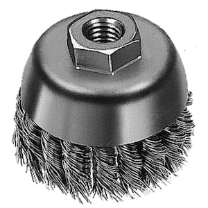 Milwaukee 4 in. Crimped Wire Wheel Brush 48-52-5070 - The Home Depot