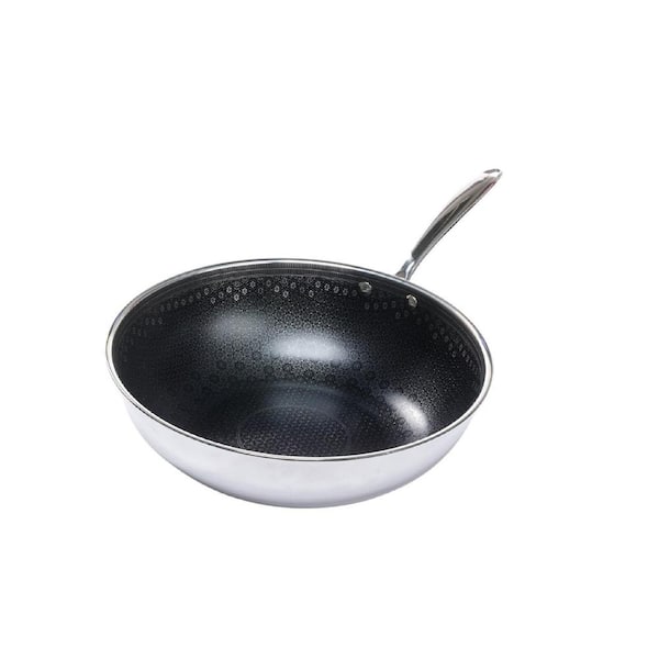 Frieling Ceramic QR 9.5 in. 2.5 qt. Ceramic/Stainless Chef's Pan