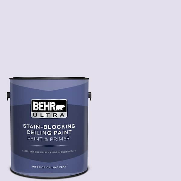 1 gal. #M560-1 Sweet Bianca Ceiling Flat Interior Paint and Primer