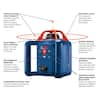 Bosch 800 ft. Rotary Laser Level Complete Kit Self Leveling with Hard  Carrying Case GRL 800-20 HVK - The Home Depot