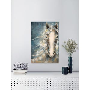60 in. H x 40 in. W "Stubborn Stare" by Marmont Hill Canvas Wall Art