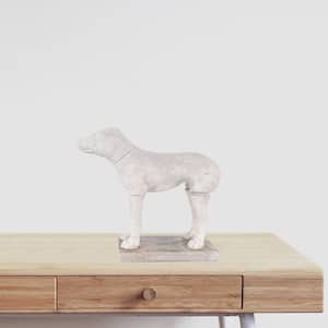 Dahlia Abstract Dog Statue