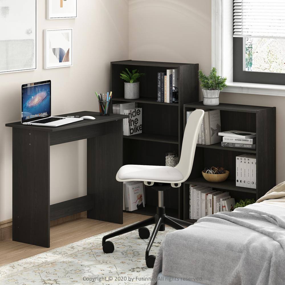 Espresso 4-Tier Engineered Wood Bookcase