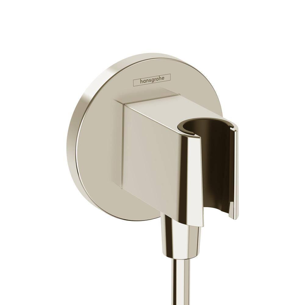 FixFit S 1/2 in. Plastic Wall Outlet with Handshower Holder in Polished Nickel price history on PriceWatchPro