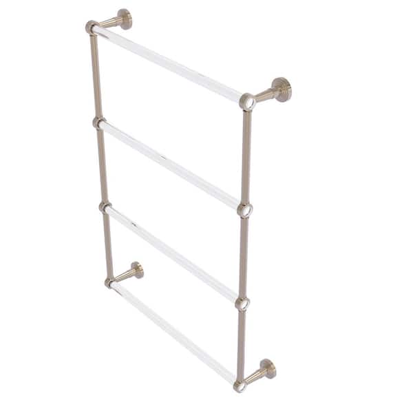 Pacific Beach 4-Tier 24 in. Ladder Towel Bar in Antique Pewter