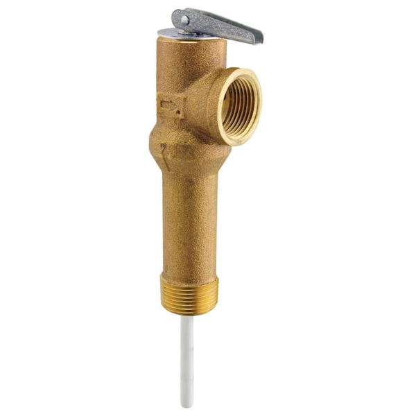 Rheem PROTECH 5-1/4 in. Long Shank Water Heater Temperature and Pressure Relief Valve