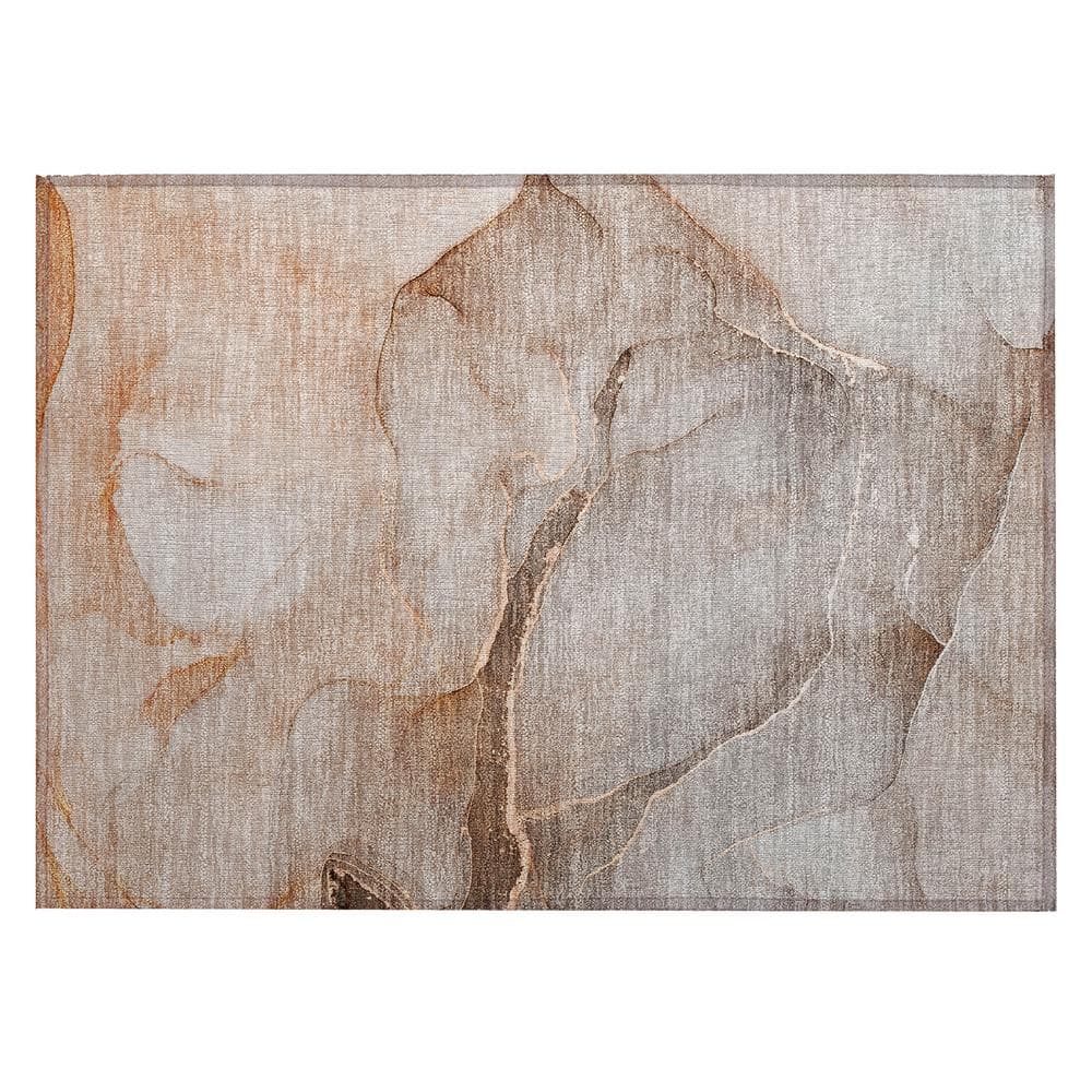 Chantille ACN508 Taupe 1 ft. 8 in. x 2 ft. 6 in. Machine Washable Indoor/Ou