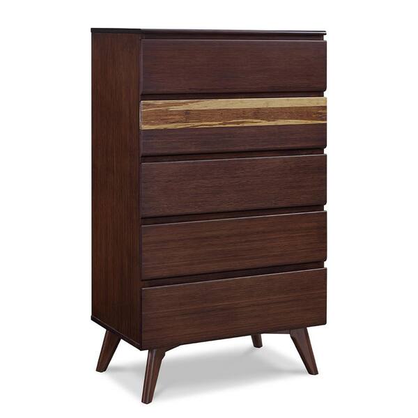 burgundy dresser Wide Modern 6 Drawer Chest of Drawers - Zane Available in diverse patterns and styles Elegant Traditional Narrow Wood Dressers