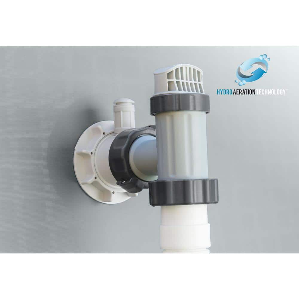 Intex 1500 GPH Gray Above Ground Pool Filter Pump