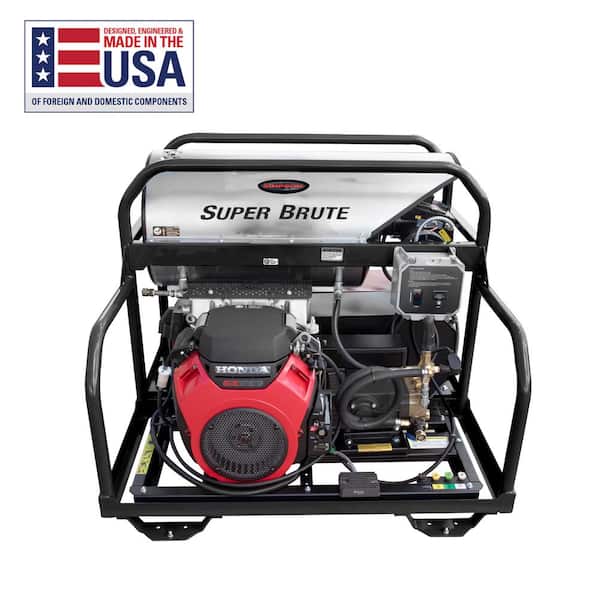 SIMPSON 3500 PSI 5.5 GPM Hot Water Gas Pressure Washer with Honda Engine