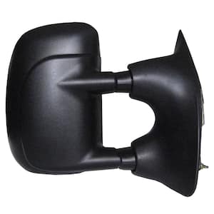 Towing Mirror for 00-05 Ford Excursion 99-07 F250/F350/F450/F550 Extendable Textured Black Foldaway RH Manual
