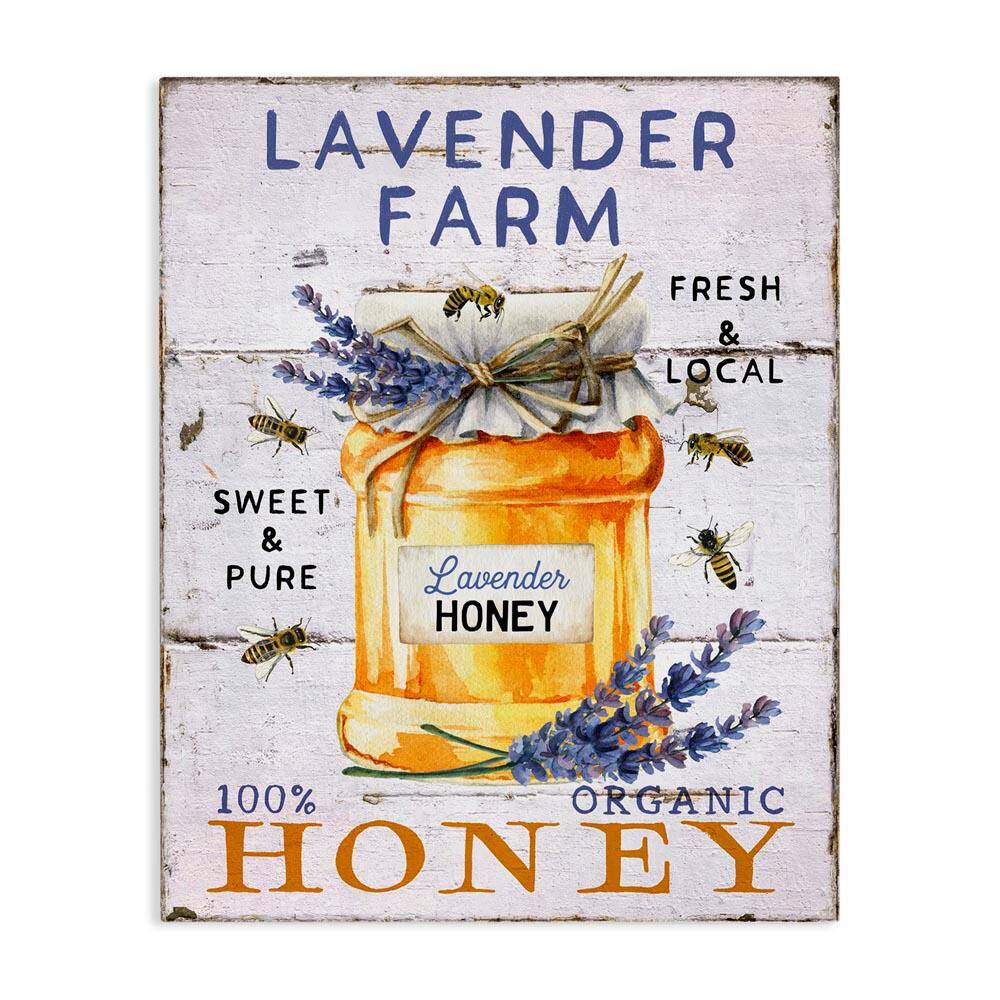 Lavender Honey Farmhouse by Creatif Belle Unframed Animal Graphic Art Print 30 in. x 24 in. price history on PriceWatchPro