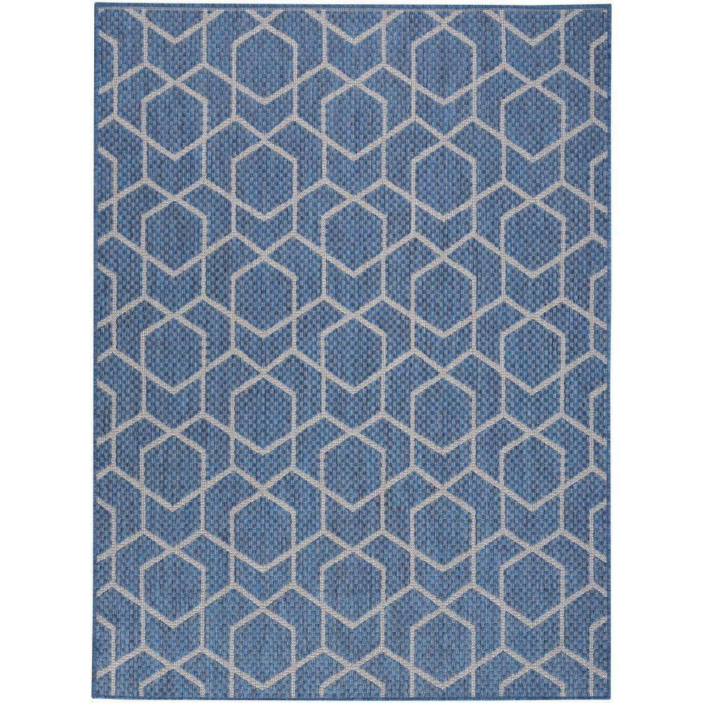 Horizon Denim 6 ft. x 9 ft. Indoor/Outdoor All-Over Design Contemporary Area Rug price history on PriceWatchPro