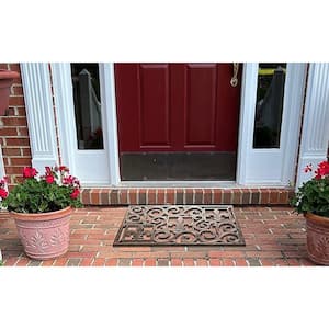 A1HC First Impression Rubber Grill 18 in. x 30 in. Hand Finished Unique Door Mat