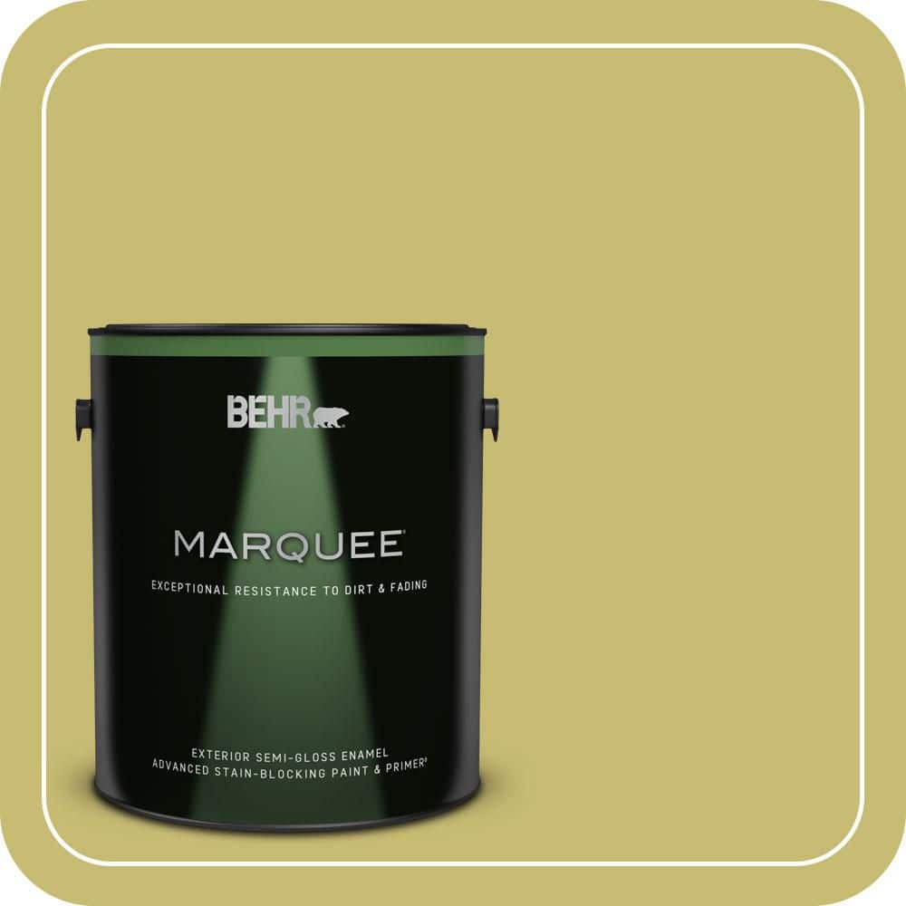 1 gal. Home Decorators Collection #HDC-SP16-02 Pistachio Shortbread Semi-Gloss Enamel Exterior Paint & Primer product image for price tracking