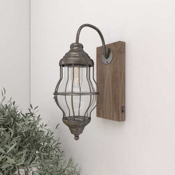 industrial wall sconce battery operated