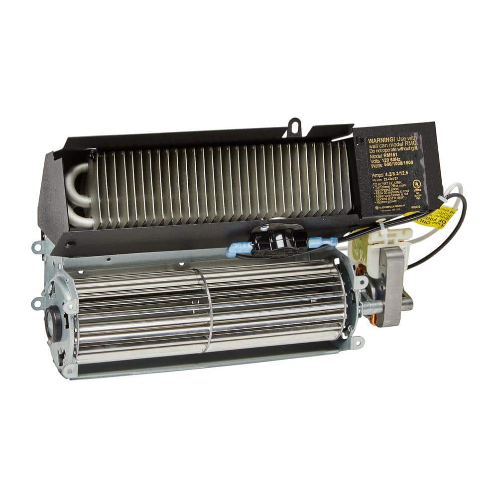 Cadet Black Electric Forced Air Wall Heater Assembly