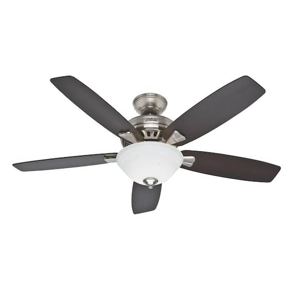 Hunter Banyan 52 in. Indoor Brushed Nickel Ceiling Fan with Light