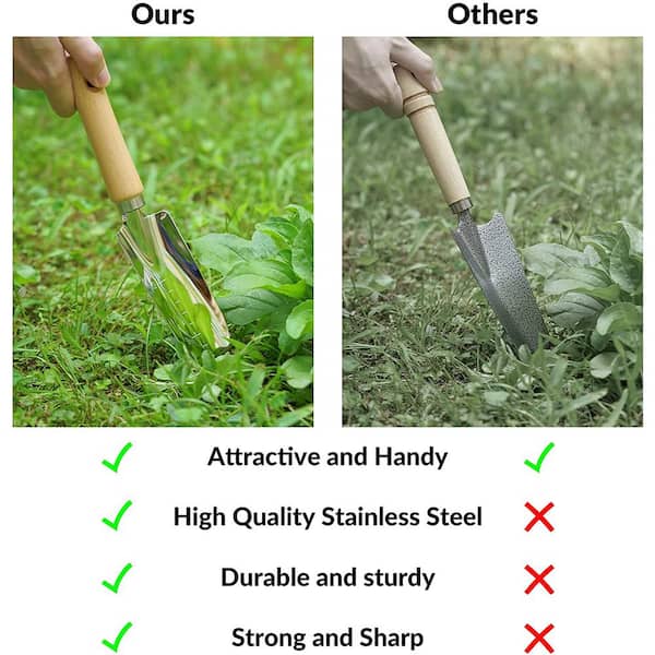 Gardening Tools Heavy Duty Garden Tools Set of 8 Pieces 