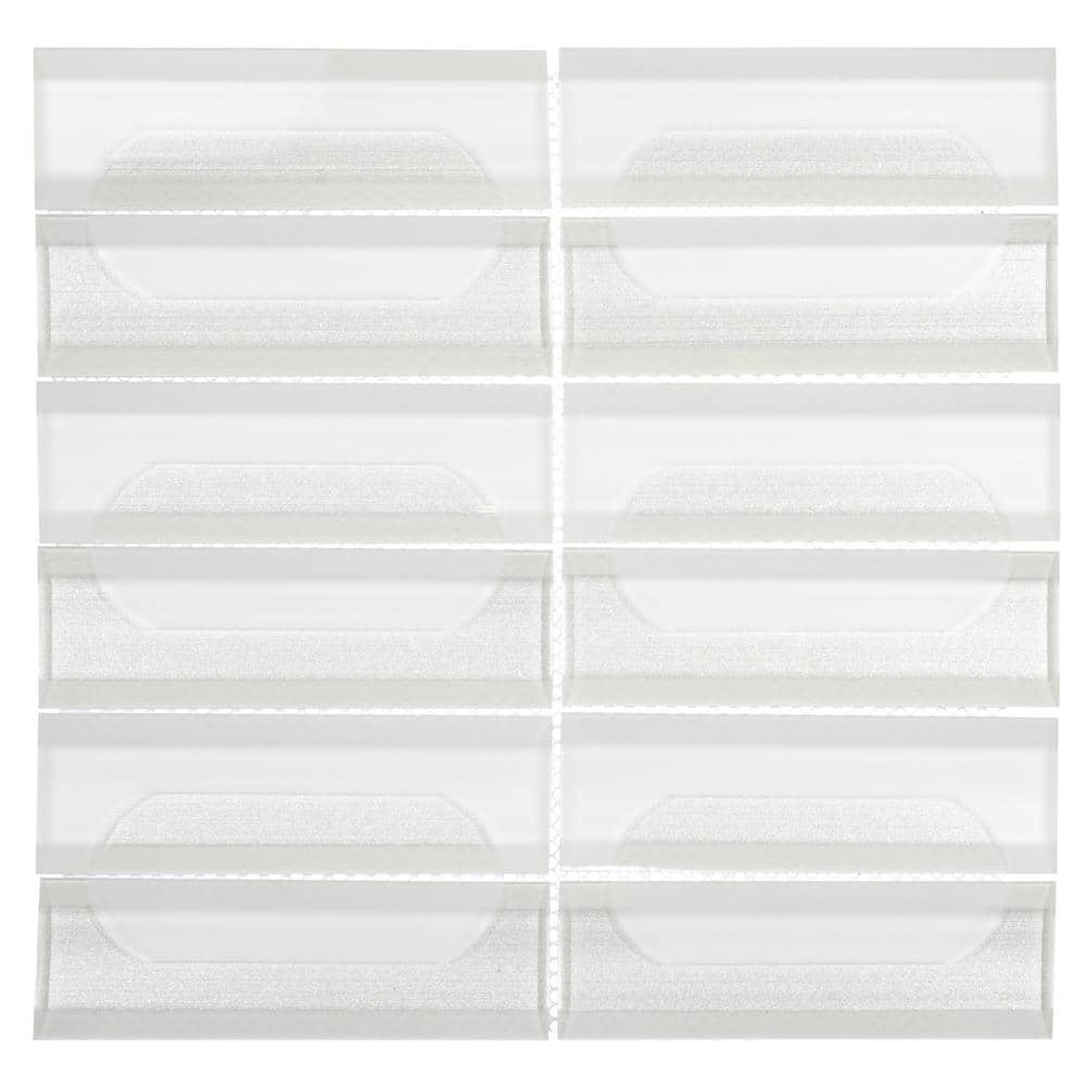 Neramos Glass Rectangular, Alpis 2x2 in. Mosaic Wall Tile (4.77 sq. ft/case