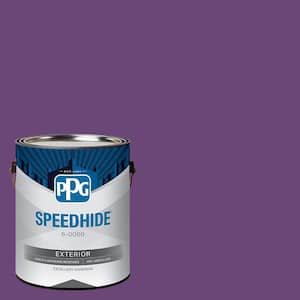 1 gal. Perfectly Purple PPG1176-7 Semi-Gloss Exterior Paint