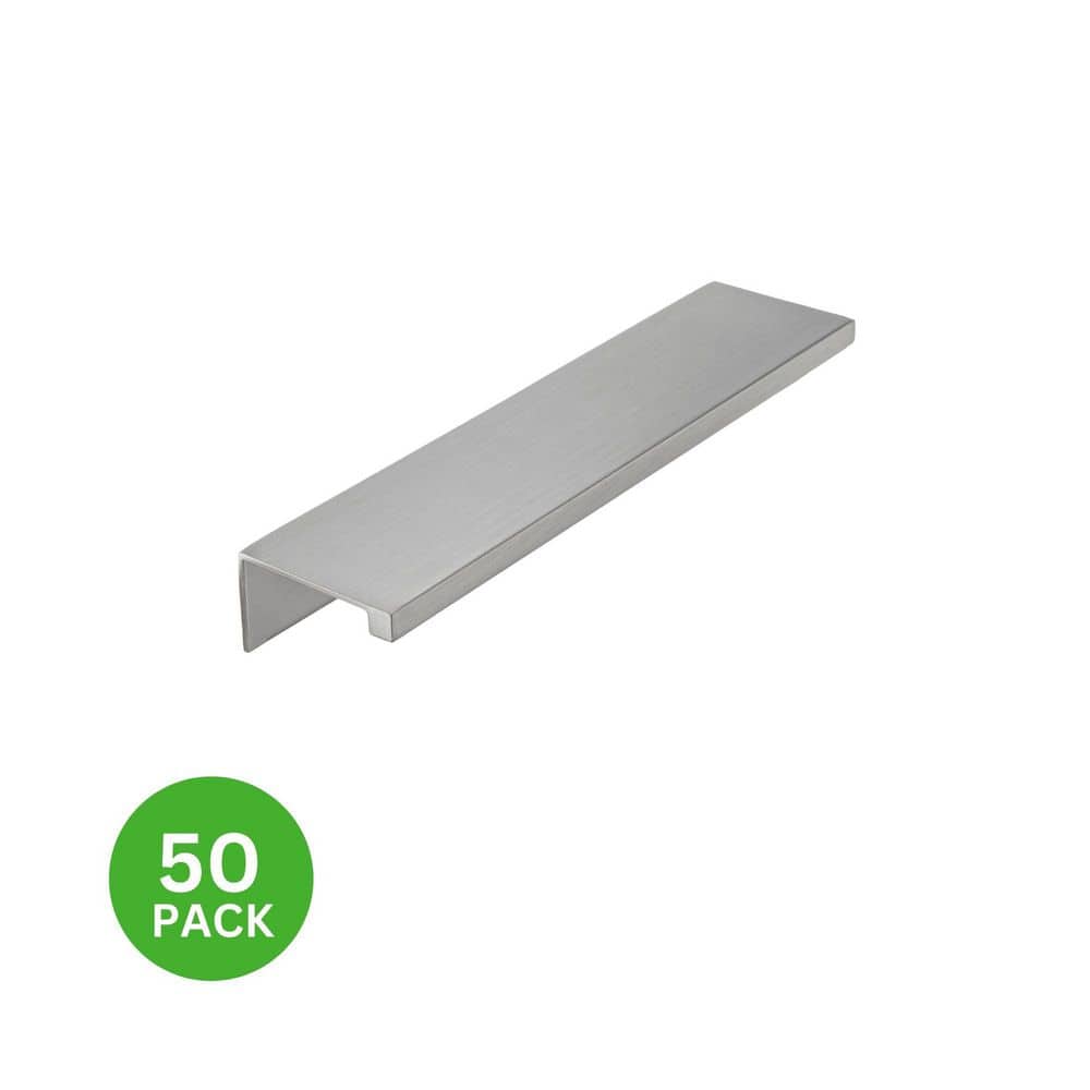 50-Pack Ethan 3-3/4 in. (96 mm) Satin Nickel Edge Drawer Pull price history on PriceWatchPro