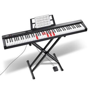 Donner DEP-20 Digital Piano 88 Key Weighted Keyboard With Stand & Triple Pedal | Beginner Home Electric Piano