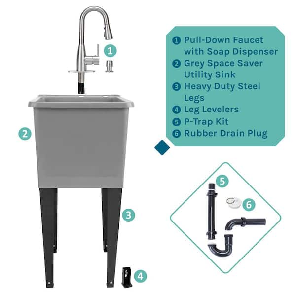 Removable Kitchen Sink by Hughie - capture and reuse water in biodegradable plastic  sink!