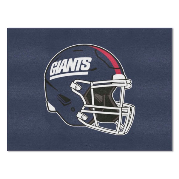 New York Giants Navy 3 ft. x 4 ft. All-Star Area Rug Retro Collection - 1976