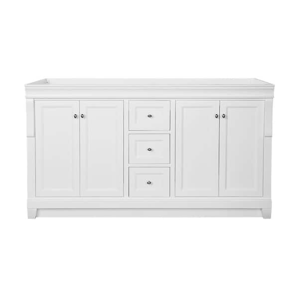 Home Decorators Collection Naples 30 in. W x 21.63 in. D x 34 in. H Bath  Vanity Cabinet without Top in Distressed Grey NADGA3021DL - The Home Depot