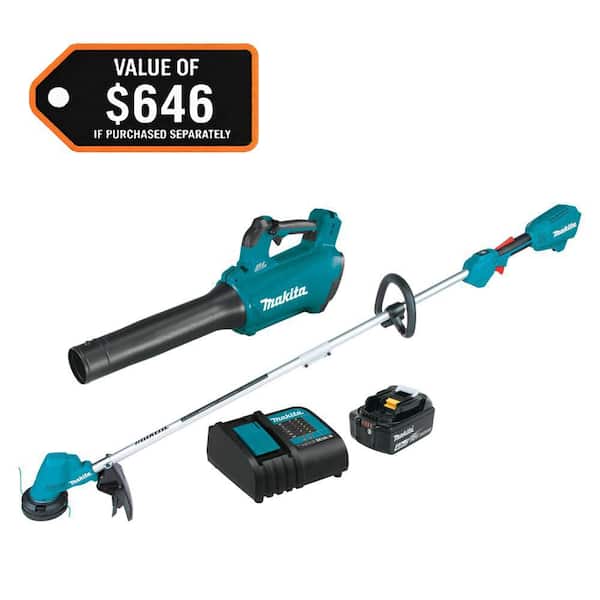LXT 18V 4.0 Ah Lithium-Ion (Leaf Blower/String Trimmer) Brushless Cordless Combo Kit (2-Piece)