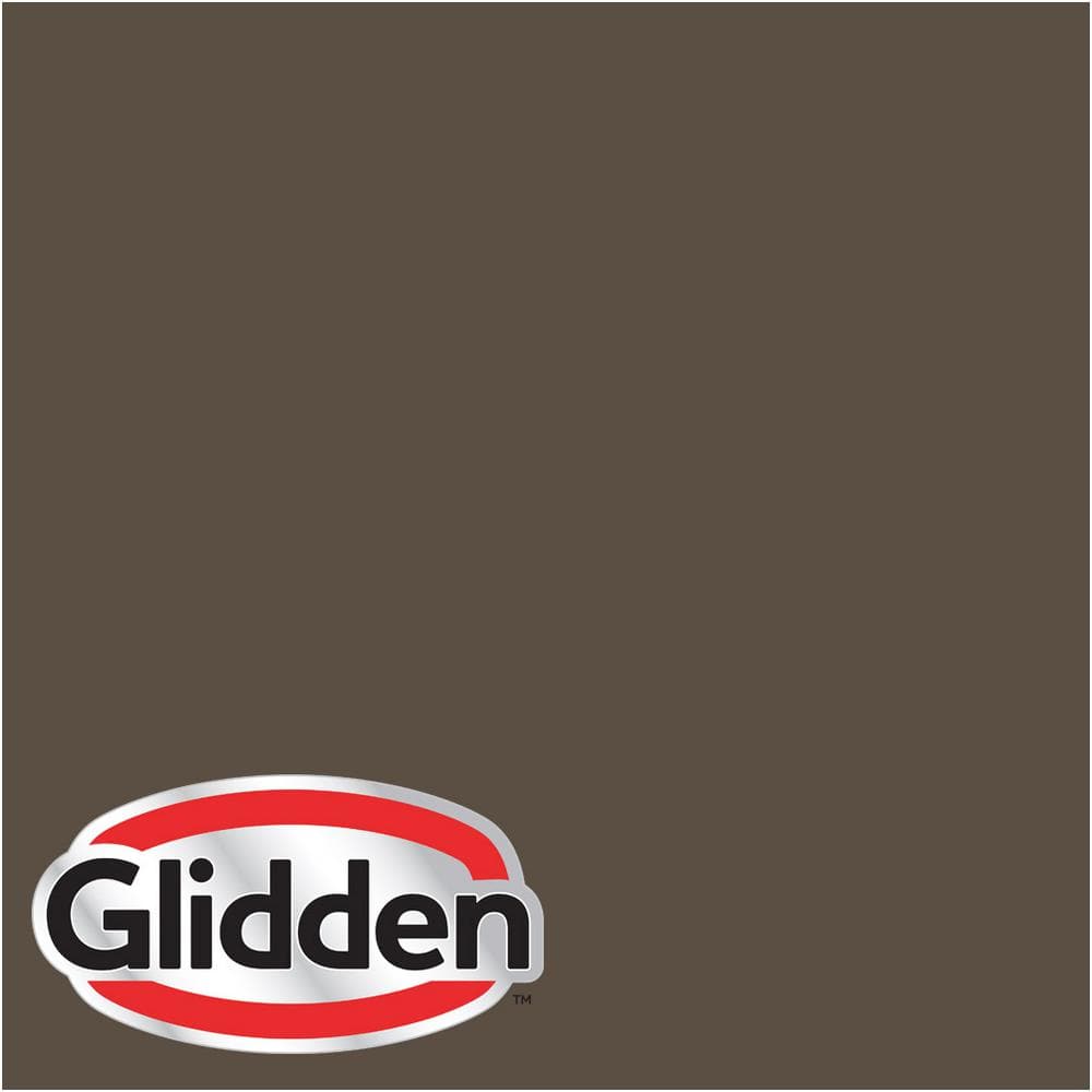 Glidden Premium 1 Gal Hdgwn39 Bittersweet Chocolate Eggshell Interior Paint With Primer Hdgwn39p 01en