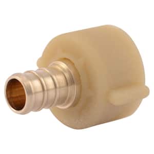 1/2 in. PEX Barb x 7/8 in. FIP Brass Swivel Toilet Connector Fitting