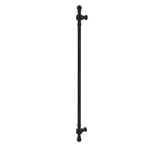Retro Wave Collection 18 in. Center-to-Center Refrigerator Pull in Venetian Bronze