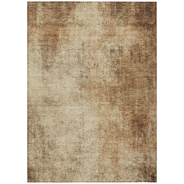 Chantille Machine Washable Indoor/Outdoor Abstract ACN1903 Beige 10 ft. x 14 ft. Accent Rug