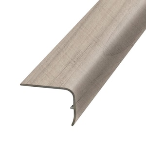 Froth 1.32 in. Thick x 1.88 in. Wide x 78.7 in. Length Vinyl Stair Nose Molding