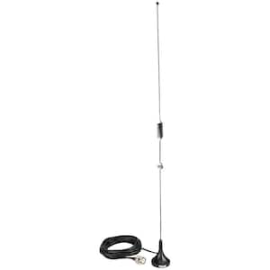 Scanner Mini-Magnet Antenna VHF/UHF/800MHz to 1,300MHz with BNC-Male Connector