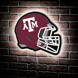Texas A&M Helmet 19 in. x 15 in. Plug-in LED Lighted Sign