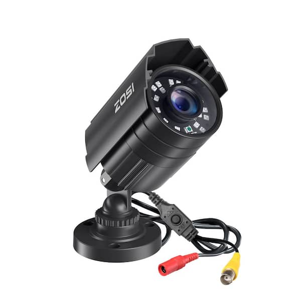 Wired 1080p Outdoor/Indoor Bullet Security Camera 4-in-1 Compatible for 1080p/720p TVI/CVI/AHD/CVBS DVR, IP67 Waterproof