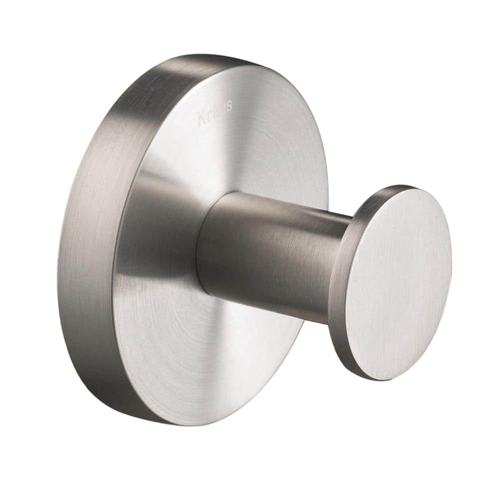 Elie Brushed Nickel Wall Mounted Robe Hook