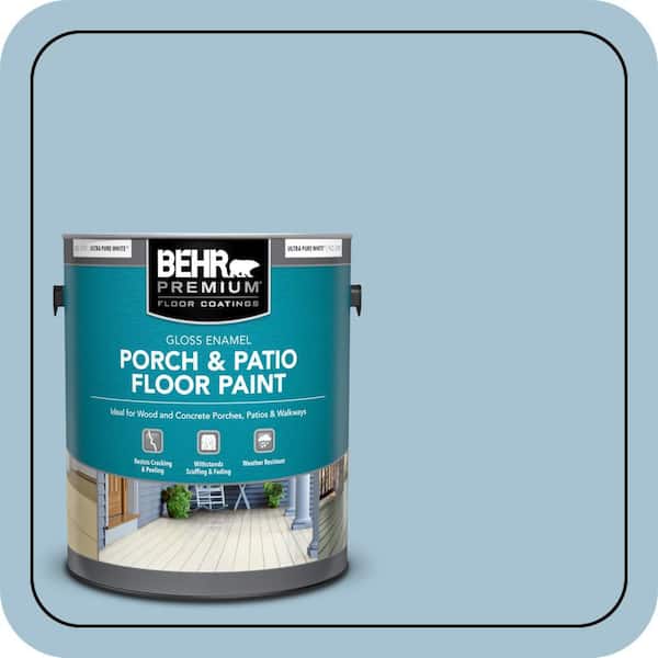 1 gal. #550E-3 Viking Gloss Enamel Interior/Exterior Porch and Patio Floor Paint