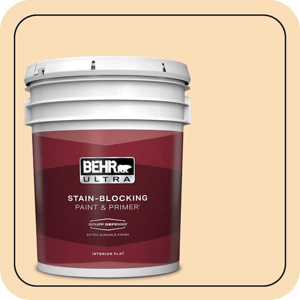 BEHR ULTRA 5 gal. #M260-3 Time Out Extra Durable Flat Interior Paint & Primer