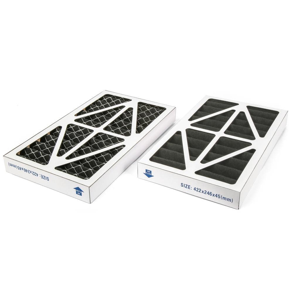 5-Micron Activated Carbon Outer Air Filter for Allergen/Odor Removal, 2-Pack (for 400 CFM Air Filtration Systems) price history on PriceWatchPro